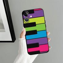 Case for Apple iPhone 17 Pro Max 15 Pro 7 8 11 16 14 Air 13 12 17e XR XS MAX Funda Phone Cover Minimalist Piano Post iPhone 12