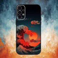 Great Wave Kanagawa Phone Case For Samsung S25,S24,S21,S22,S23,S30,Ultra,S20,Plus,Fe,Note,10,9,5G Black Cover Samsung S105G