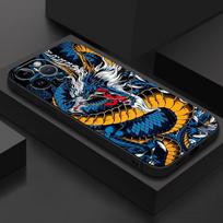Case for Google Pixel 7a 9 Pro XL 6 Pro 7 Pro 8 Pro 6a 8a 9a Soft Shell Dragon Pattern for Pixel 6 Pro