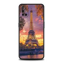 Phone Case For OnePlus 15 13 12 11 10 9 8 7T Pro 13T 13R 12R 10R 9RT 8T Nord 2T CE 2 3 5G Lite Cover Red Umbrella Eiffel Tower For OnePlus 7T