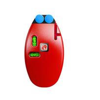Long Distance Vertical Laser Level 90 Degree Angle Right Angle Bubble Level  Construction Tool raudona