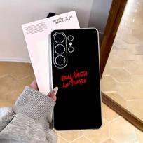 Anuel AA-Real Hasta La Muerte Phone Case For Samsung S25,S24,S21,S22,S23,S30,Ultra,S20,Plus,Fe,Note,10,9,5G Transparent Cover Samsung S10