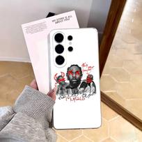 Rapper Kendrick Lamar Phone Case For Samsung S25,S24,S21,S22,S23,S30,Ultra,S20,Plus,Fe,Note,10,9,5G Transparent Cover Samsung S10