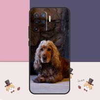 Cocker Spaniel Dog Case For Oppo A94 A74 A54 A18 A38 A58 A78 A98 A80 A60 A40 A96 A76 A16 A15 A17 A57 A77 A5 Pro For OPPO A15