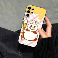 Mixue Bingcheng Phone Case For Samsung S25,S24,S21,S22,S23,S30,Ultra,S20,Plus,Fe,Note,10,9,5G Black Cover Samsung S20ULTRA5G