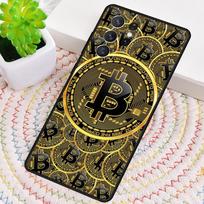 Bitcoin BTC soft Phone Case for Samsung Galaxy note 10 pro S26 Ultra S23 S24 FE S25 S21 S22 PLUS shockproof Cove Galaxy S26