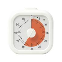 Silent Operation Visual Timer Self Discipline Children Study Timer  Timer Management Tool Square White