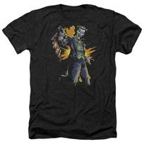 The Joker Bang Men's T-Shirt S-5XL DC Comics Villain Explosion Licensed Tee S įvairiaspalvis