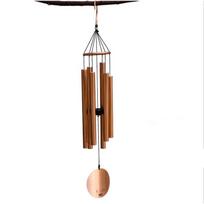 Large Deep Tone Windchime Chapel Bells Wind Chimes Outdoor Garden Home Decor one size auksas