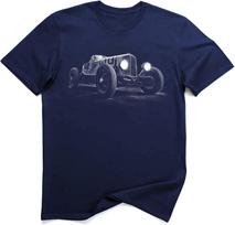 1930 O-Racer Two-Seat Underground Racing Tee Sketched Art S įvairiaspalvis