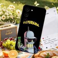 Cartoon F-Futuramas B-Bender Phone Case For Samsung Galaxy S21 S22 S23 S24ULTRA S25ULTRA FE Ultra Plus5G A52S Soft Cover S23ULTRA5G