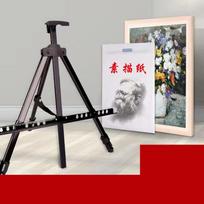 Artist Easel Stand Tripod Display Portable Tabletop Easels Collapsible Painting Art