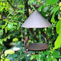 Hanging Feeder Gazebo Birdfeeder Outside Decoration - Perfect for Attracting Birds on Outdoor Garden