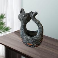 Resin Plant Pot -Shape Miniature Planter Bonsai Container Flower Vase Desktop home and garden