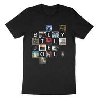 Billy Joel Albums Set List T-shirt Cotton For men Women S To 4XL 3A463 S įvairiaspalvis