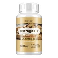 Buporai Astragalus Root Capsules, Astragalus Root 10:1 Extract, 420 mg per serving, suitable for adults. 120*1