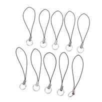10pcs Hand Wrist Lanyard String Short Grip Lanyard Mobile Phone Strap for USB Flash Drive Keychain ID Badge Holder DIY Hang Rope