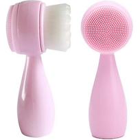 Pack Of 2 Manual Face Cleansing Brush Double Sided Gentle Exfoliation