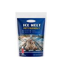Pet Friendly Ice Melt Sodium Chloride Granules Safe for Plants and Pets Effective Melting for Driveways Walkways and Stairs All Natural Formula One Size