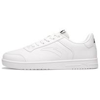 Anta Classic Comfortable Slip-Resistant Shock-Absorbing Durable Low-Top Skate Shoes Men sneaker White 912348067-1 42.5 white
