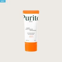 PURITO SEOUL Daily Soft Touch Sunscreen SPF50+ PA++++ – Lightweight, Fragrance-Free UV Protection 1ea