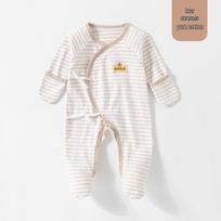 Newborn Romper Set: Mittens, Footed Onesie, Crawling Suit 52 cm