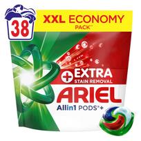 Skalbimo kapsulės Ariel Extra Clean, P04D313, 38 vnt.