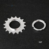 13t/14t/15t/16t/17t Fiksuotos pavaros dviračio žvaigždutė su fiksavimo žiedu, dviračių priedai, skirti fiksuotos pavaros dviračio stebulei 16T
