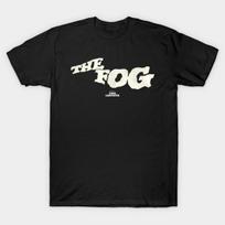 Men Black Print T-shirt The Fog No-Cut Transfer Paper Print Cotton Tshirt XL juoda