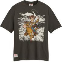 Levis X Toy Story Bendradarbiavimas Woody Spausdinimo Apvalia Kaklo Trumpomis Rankovėmis Marškinėliai Unisex Marškinėliai 0034T-0001 XS