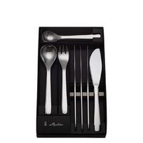 Yanagi Sori Cutlery 4 Types 20 Pieces Set Dessert 20pcs Simple Form Pursuing Ease Use Made Tsubame-Sanjo Japan Stainless Steel Refined Design Smooth