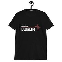 Born In Lublin Poland Polska Classic Fit T-Shirt 2XL
