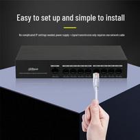 Dahua 16-Port Fast Ethernet PoE Switch CN plug (adapter included)