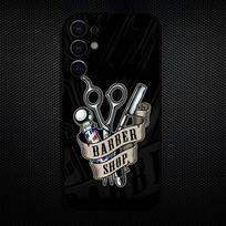 Barber Shop Hair style tools Phone Case For Samsung S25,S24,S23,S22,S21,S20,Plus,Fe,Lite,Others Black Cover Samsung S20fe