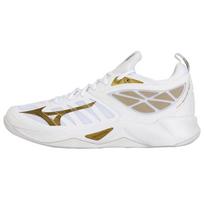 Mizuno Wave Dimension Unisex Low Top Training Shoes White Gold V1GC224068 38.5