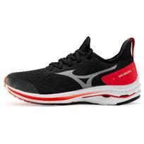 Mizuno Wave Rider Neo 1 Men's Low Top Running Shoes Black Red J1GC207802 40