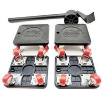 5Pcs Straight/Bent Shank Easy Furniture Mover 360° Wheels Appliance Slider  Cabinet Moving Straight shank