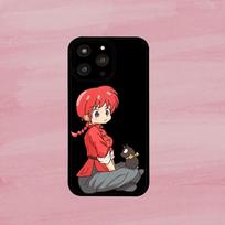 Ranma C-Cartoon Phone Case For Iphone16 15 11 13 14 Pro Max Plus Xr Xs Max Se2020 12mini Cover Case iphone15pro