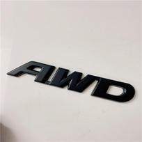5X 3D Metal Car AWD Logo For Civic CRV RAV4 Emblem Sticker Fender Trunk Badge Accessories juoda