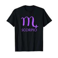 Signe du zodiaque Scorpion Octobre Novembre Anniversaire T Shirt black vintage Washed Stretched homme Comfortable Casual S įvairiaspalvis