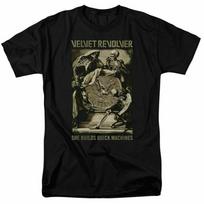 26 Velvet Revolver Quick Machines T Shirt Licensed Hard Rock N Roll MusicTee Black Unisex T-Shirt S įvairiaspalvis