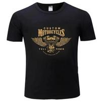 2025 Men's T-Shirt Motorcycles Engine Chopper Biker Bobber Motard Harleys Tees Graphic Oversize Davidson Streetwear Casual Top S įvairiaspalvis