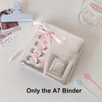 Durable A5/A7 Kpop Idol Photocards Holder Album Cover PU Photo Album Photograph Storage Collect Book Album