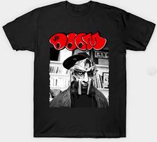 MF DOOM Short Sleeve  Mens Unisex S-3XL Black Fan Art Unisex T-Shirt S įvairiaspalvis