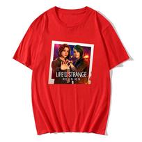 Life Is Strange Reunion Tshirt Summer Short Sleeve Soft Male Tshirts Hot Game Fashion Design Graphic Merch Unisex Streetwear S