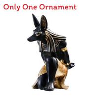 Anubis Dog God Mobile Game Controller Stand With Resin Decor For Gaming Enthusiasts