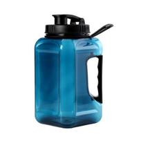 Sports Water Bottle with Handle Wide Opening BPA Free Leak-Resistant Food Grade Design Water Jug