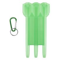 Universal Dart Protection Case Transparent Box Dart Portable Dart Storage Convenient Carrying Accessories žalia