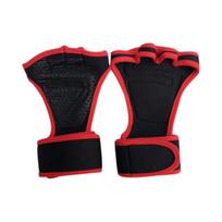 Men Women Gym Fitness Weightlifting Wrist Wrap Anti-skid Glove with Half Finger