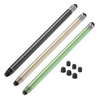 3/4/5Pcs Sensitive Stylus Pens for Touch Screens with 6/8/2 Extra Tips Dual Rubber Tips Capacitive Stylus Universal Tablet Pen